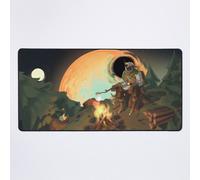 Grand Tapis de Souris Gaming pour Bureau Les étendues sauvages 75x40cm Antidérapante Clavi