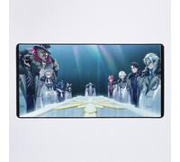 Grand Tapis de Souris Gaming pour Bureau Les hérauts de Fatui 75x40cm Antidérapante Clavi