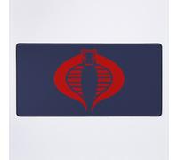 Grand Tapis de Souris Gaming pour Bureau Logo Cobra Gi Joe 75x40cm Antidérapante Clavie