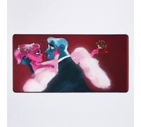 Grand Tapis de Souris Gaming pour Bureau Lore Olympe Hadès et Perséphone 75x40cm Antidérapante Clav