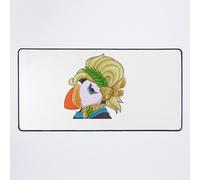Grand Tapis de Souris Gaming pour Bureau Macareux moine guérisseur 75x40cm Antidérapante Clavi