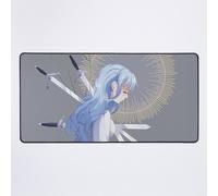 Grand Tapis de Souris Gaming pour Bureau Marianne 75x40cm Antidérapante Clavie