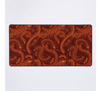 Grand Tapis de Souris Gaming pour Bureau ménagerie de myriapodes - automne 75x40cm Antidérapante Clavi