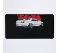 Grand Tapis de Souris Gaming pour Bureau Monstre. Skyline R32 GTR 75x40cm Antidérapante Clavie