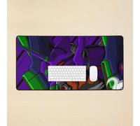 Grand Tapis de Souris Gaming pour Bureau NEON GENESIS EVANGELION EVA-01 75x40cm Antidérapante Clavie