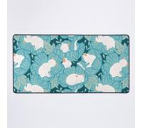 Grand Tapis de Souris Gaming pour Bureau Où vivent les chats 75x40cm Antidérapante Clavi