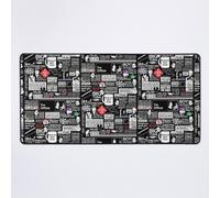 Grand Tapis de Souris Gaming pour Bureau Paroles sages du bureau - Citations du bureau 75x40cm Antidérapante Clavie