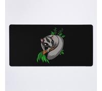 Grand Tapis de Souris Gaming pour Bureau Planeur sucrier sur une branche 75x40cm Antidérapante Clavie