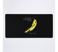 Grand Tapis de Souris Gaming pour Bureau Pull-over à motif banane du célèbre Velvet Underground d'Andy Warhol 75x40cm Antidérapante Cla