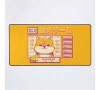 Grand Tapis de Souris Gaming pour Bureau Roman Shiba 75x40cm Antidérapante Clavie