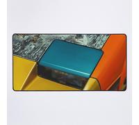 Grand Tapis de Souris Gaming pour Bureau Salut, c'est la pochette de l'album Flume (Mixtape) - 75x40cm Antidérapante Clavie