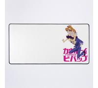 Grand Tapis de Souris Gaming pour Bureau Spike, Ed et Ein - Cowboy Bebop 75x40cm Antidérapante Clavie