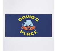 Grand Tapis de Souris Gaming pour Bureau Stellar Firma - Logo de David's Place 75x40cm Antidérapante Clavie