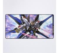 Grand Tapis de Souris Gaming pour Bureau STRIKE FREEDOM GUNDAM 75x40cm Antidérapante Clavie