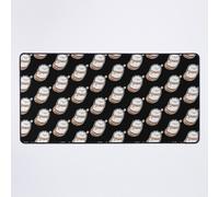 Grand Tapis de Souris Gaming pour Bureau Super Sushi sauve le monde 75x40cm Antidérapante Clavie