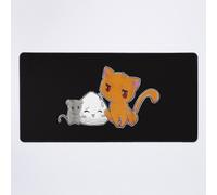 Grand Tapis de Souris Gaming pour Bureau T-shirt animé Basket Fruits 75x40cm Antidérapante Clavi