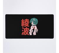 Grand Tapis de Souris Gaming pour Bureau T-shirt rétro vintage Neon Genesis Evangelion 75x40cm Antidérapante Clavi