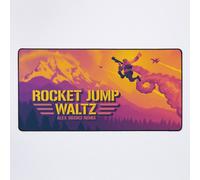 Grand Tapis de Souris Gaming pour Bureau Team Fortress 2 Rocket Waltz Jump 75x40cm Antidérapante Clavie