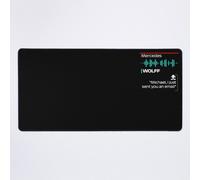 Grand Tapis de Souris Gaming pour Bureau Toto Wolff a envoyé un e-mail - Citation de F1 Team Radio 75x40cm Antidérapante Clavi