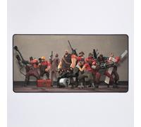 Grand Tapis de Souris Gaming pour Bureau Toutes les unités de Team Fortress 2 75x40cm Antidérapante Clavi