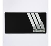 Grand Tapis de Souris Gaming pour Bureau Trois chargeurs de fusil d'assaut Kalachnikov et une inscription 75x40cm Antidérapante Clavie