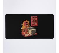 Grand Tapis de Souris Gaming pour Bureau Tu as reçu un courrier 75x40cm Antidérapante Clavi