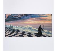 Grand Tapis de Souris Gaming pour Bureau Un dernier rêve 75x40cm Antidérapante Clavi