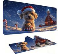 Grand Tapis de Souris Gaming XXL, Tapis Base en Caoutchouc Antidérapante imperméable, Grand Tapis de Souris étendu Glissement Facile, Résistant AuxDurable -Chalet pour Chiens 60 x 30 x 0.3 CM j0xk818