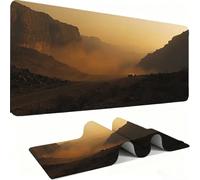 Grand Tapis de Souris Gaming XXL, Tapis Base en Caoutchouc Antidérapante imperméable, Grand Tapis de Souris étendu Glissement Facile, Résistant - Coucher De Soleil/Paysage 70 x 30 x 0.3 cm j0zj-22