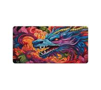 Grand Tapis de Souris Gmaing Art Flying Dragons Long Tapis de Souris 30x60cm idéal pour Divers scénarios tels Que Le Travail Les Loisirs et Les études