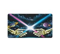 Grand Tapis de Souris Gmaing Art Skull 40x75cm antidérapant en Caoutchouc et imperméable pour Ordinateur Portable