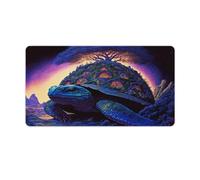 Grand Tapis de Souris Gmaing Fantasy Nature Turtle Long Tapis de Souris 40x75cm idéal pour Divers scénarios tels Que Le Travail Les Loisirs et Les études