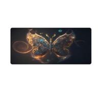 Grand Tapis de Souris Gmaing Motif Animal et Papillon 40x90cm idéal pour Le Travail Les Loisirs et Les études