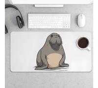 Grand tapis de souris, joli tapis de bureau imperméable pour clavier et souris, base en caoutchouc antidérapant, tapis de souris de jeu, pour bureau et maison, 30 x 60 cm