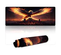 Grand Tapis de Souris Phoenix from The Ashes Lavable 30 x 80 cm pour Ordinateur Portable PC Bureau Design Mignon Accessoires de Bureau