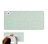 Grand Tapis de Souris Protection Contre La Surchauffe Chauffage Rapide | de Bureau Pour Bureau À Domicile, Salle D'Étude, Appartement Et Temps
