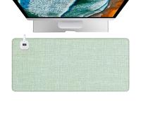 Grand Tapis de Souris Tapis De Clavier Gamer Électrique | Coussin Chauffant de Bureau pour Maison Bureau Étude Hiver Froid