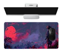 Grand tapis de souris - Tapis d'ordinateur de style chinois, tapis de souris antidérapant pour ordinateur portable | 15,8 x 35,4 pouces pour travailler et étudier | Sous-main accessoire bureau maison