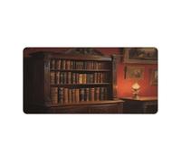 Grand tapis de souris tendance en caoutchouc antidérapant et imperméable pour clavier d'ordinateur, ordinateur portable, accessoires de bureau à domicile, 60 x 30 cm