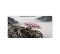 Grand tapis de souris tendance en caoutchouc antidérapant et imperméable pour clavier d'ordinateur, ordinateur portable, accessoires de bureau à domicile, 60 x 30 cm