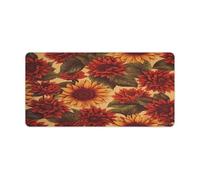 Grand tapis de souris tendance en caoutchouc antidérapant pour clavier d'ordinateur, ordinateur portable, accessoires de bureau à domicile, 60 x 30 cm
