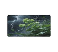 Grand tapis de souris tendance en caoutchouc antidérapant pour clavier d'ordinateur, ordinateur portable, accessoires de bureau à domicile, 60 x 30 cm