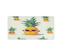 Grand tapis de souris tendance en caoutchouc antidérapant pour clavier d'ordinateur, ordinateur portable, accessoires de bureau à domicile, 60 x 30 cm