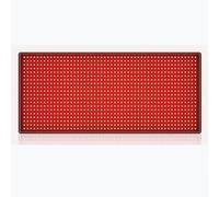 Grand tapis de thérapie par lumière rouge - 660 nm rouge et 850 nm lumière proche infrarouge, appareil de photobiomodulation à usage domestique pour la récupération musculaire, le confort des