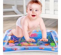 Grand Tapis D'eau Bébé, Tapis D'eau Sensoriel Bébé, Gonflable Tummy Time Mat Tapis De Jeu D'eau, Tapis De Jeu Sensoriel À L'eau Pour Chat, Lit De Refroidissement Des Eaux Pour Chiens