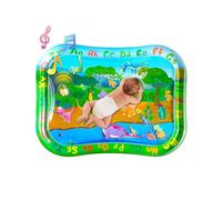 Grand Tapis d'Eau Bébé XXL 95x76cm Tapis Eau Bebe Eveil de Jouet pour 3 6 9 12 Mois Tapis Sensoriel Bébé Eau Gonflable Water Mat Tapis d'Eau Eveil Cadeau pour Bébé Tout-Petits Nouveau-né - Dinosaure