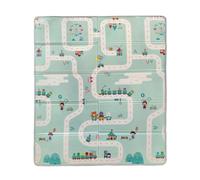 Grand Tapis D'éveil Réversible Voitures / Animaux - Tinéo