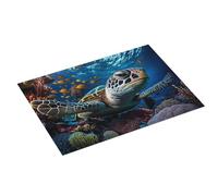 Grand tapis égouttoir à vaisselle pour comptoir de cuisine - Tapis de séchage en microfibre absorbante avec boucle de suspension pour comptoir de cuisine, 45,7 x 61 cm