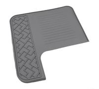 Grand tapis en silicone 30 x 31 cm pour ES601 pour station espresso 30 x 31 | Pour un ajustement parfait, laisse le moulin ouvert, finition noire élégante, base antidérapante, pour une installation