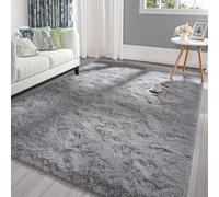 Grand tapis pelucheux rectangulaire en peluche pour chambre à coucher, salon, 2,4 x 3 m, pour filles, enfants et garçons, antidérapant et lavable, pour décoration de salle de classe ou chambre
